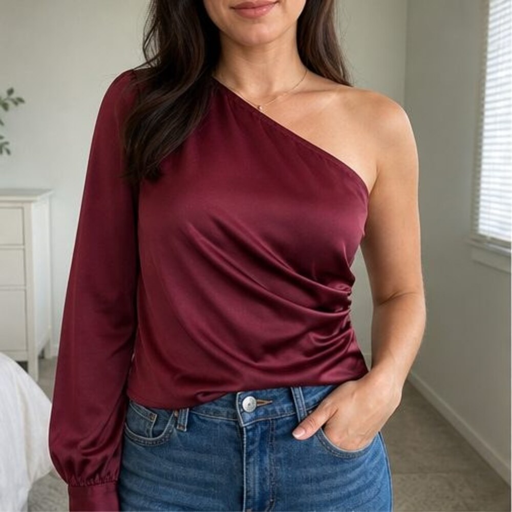 Sand Ruffle Blouse - Picture 2 of 6